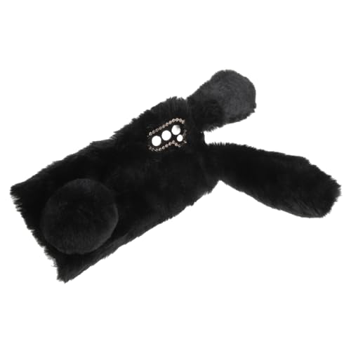 SEWACC Handyhülle Schale Plüsch Hasenform Cartoon Hallo Hülle Niedlich Schutz Kompatibel Hase Flauschig Plüsch Flauschig Handy Plüschhülle Handyschale Schwarz SEWACC Handyhülle Schale Plüsch Hasenform Cartoon Hallo Hülle Niedlich Schutz Kompatibel Hase Flauschig Plüsch Flauschig Handy Plüschhülle Handyschale Schwarz von SEWACC