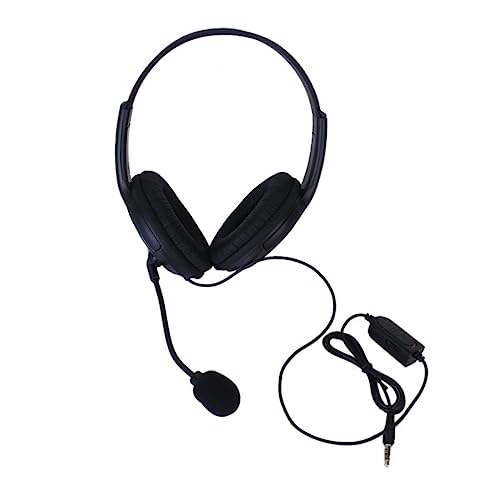 SEWACC Kabelkontrollierte Kopfhörer Over-Ear-Kopfhörer 3,5-mm-Kopfhörer Headset Black SEWACC Kabelkontrollierte Kopfhörer Over-Ear-Kopfhörer 3,5-mm-Kopfhörer Headset Black von SEWACC