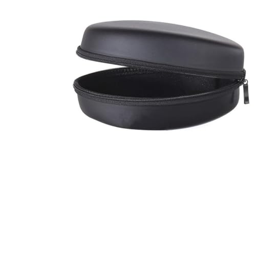SEWACC Kopfhörertasche Kopfhörerbeutel Aufbewahrungstasche Für Kopfhörer Ohrstöpsel-hülle Kopfhörer Fall Black von SEWACC