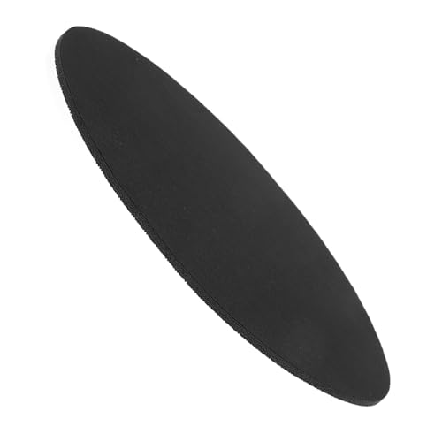 SEWACC Mauspad Größe Ergonomisch Laptop Schwarzes Gaming - -pad Kreismatte Dünn Büro Unterlage Kreisförmig -Pads Kreispad Black von SEWACC