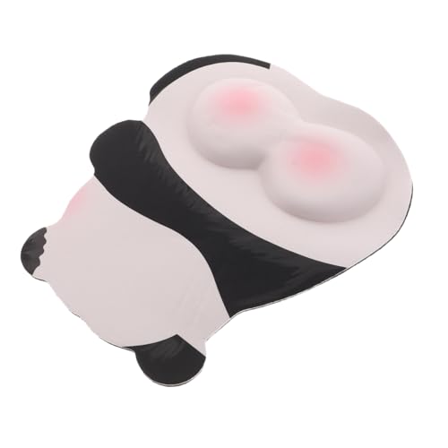 SEWACC Mauspad Nonslip Mouse Pad Mauskissen Für Laptop Handgelenkstütze -pad Laptop - -pad Gaming - -pad Kawaii Bürobedarf Panda-handballenauflage Milchseide von SEWACC