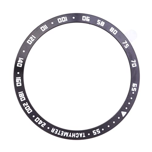 SEWACC Metall Uhrenring für Watch Klassische Lünette mit Exzellenter Verarbeitung Schützt Wertet Ihre Uhr für Frontier Uhr Schwarz SEWACC Metall Uhrenring für Watch Klassische Lünette mit Exzellenter Verarbeitung Schützt Wertet Ihre Uhr für Frontier Uhr Schwarz von SEWACC