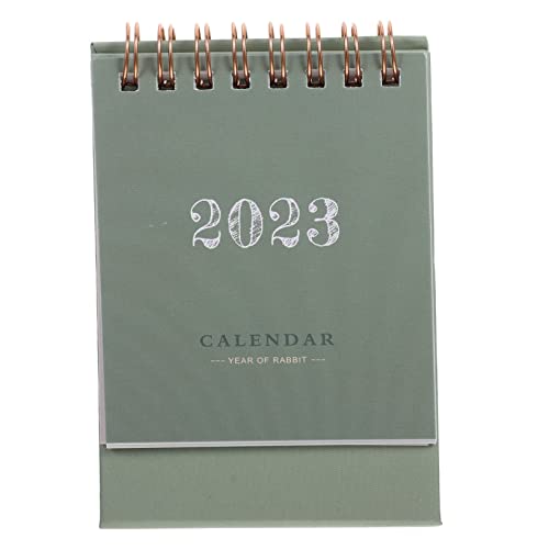 SEWACC Mini Tischkalender Büro Standkalender Tischkalender Büro Tischkalender Wohnaccessoire Praktischer Monatskalender Desktop Standkalender Bürobedarf Papier Grün SEWACC Mini Tischkalender Büro Standkalender Tischkalender Büro Tischkalender Wohnaccessoire Praktischer Monatskalender Desktop Standkalender Bürobedarf Papier Grün von SEWACC