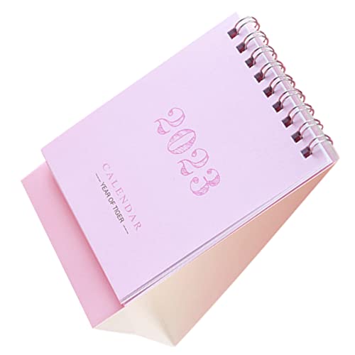 SEWACC Mini Tischkalender Rotierender Tischkalender Kalender Desktop Kalender Kleines Büro Ästhetischer Digitaler Monatskalender Blockkalender Dekorativer Kalender von SEWACC