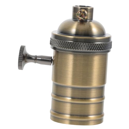 SEWACC Schraub Lampenfassung Vintage Deckenlampen Reparaturset Mit Gewinde Lampen Kits Zum Selbermachen Nur Lampensockel Lampenfassung Glühbirnenstecker Lampensockel SEWACC Schraub Lampenfassung Vintage Deckenlampen Reparaturset Mit Gewinde Lampen Kits Zum Selbermachen Nur Lampensockel Lampenfassung Glühbirnenstecker Lampensockel von SEWACC