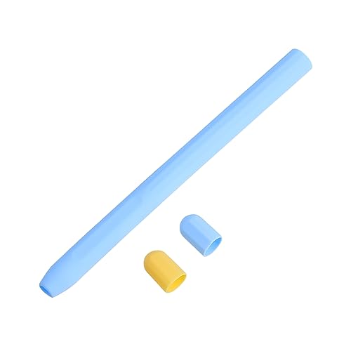 SEWACC Stylus-hülle Bleistiftabdeckung Bleistifthülle Stylus-stifthülle Schützende Stifthülle Für Schutzhülle Ärmel Gehäuse Der 2. Generation Federmäppchen Eingabestift Blue Kieselgel von SEWACC