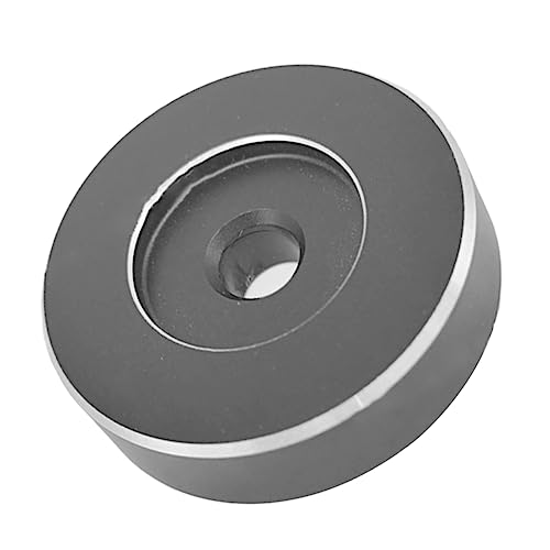 SEWACC Vinyl Record Adapter für Aluminium Drehtelleradapter für Große Lochplatten Minimiert Exzentrizität Stabiler Betrieb von SEWACC