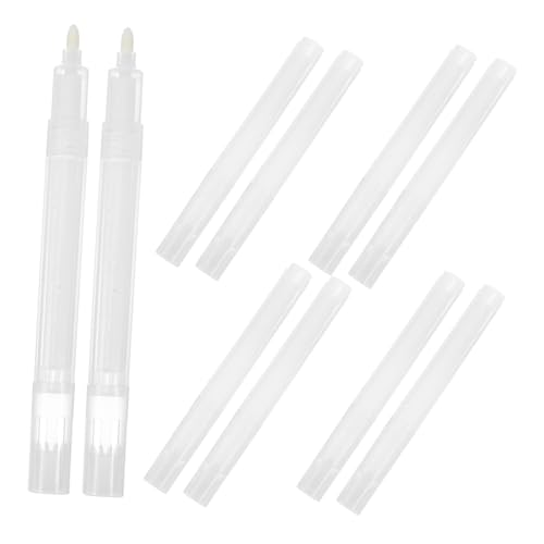 SEWOART 10 Stück Markierstift Leere Tube Nachfüllbare Marker Stift Farbmarker Nachfüllbare Stifte Zum Basteln Acryl Permanentmarker Befüllbarer Blanko Farbstift Befüllbarer von SEWOART