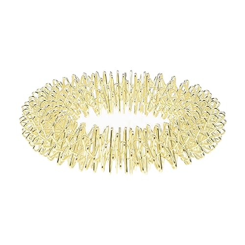 SEWOART 3st Akupressur-massagegeräte Handgelenk-massagearmbänder Medizinmassage Stachelig Akupressur-fingerring Akupressur-massageringe Akupressur Ringe Druckpunkt-armband Verkehr Metall SEWOART 3st Akupressur-massagegeräte Handgelenk-massagearmbänder Medizinmassage Stachelig Akupressur-fingerring Akupressur-massageringe Akupressur Ringe Druckpunkt-armband Verkehr Metall von SEWOART