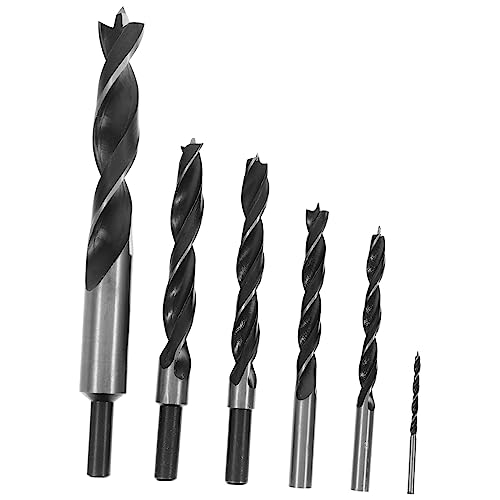 SEWOART 6 Stück Bohrer für die Holzbearbeitung schlagbohrer impact drill handwerkskunst kunststoffbohrer Bohrer Werkzeug Senkbohrer bohrständer Handwerker-Bohrer-Set Handwerkerbohrer Stahl SEWOART 6 Stück Bohrer für die Holzbearbeitung schlagbohrer impact drill handwerkskunst kunststoffbohrer Bohrer Werkzeug Senkbohrer bohrständer Handwerker-Bohrer-Set Handwerkerbohrer Stahl von SEWOART
