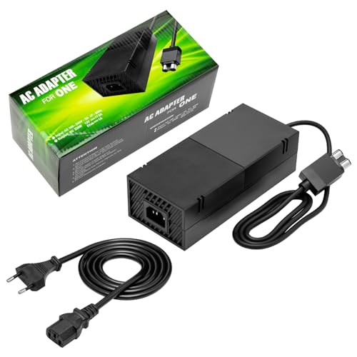 Alimentatore per Xbox One, Xbox One Power Supply Brick Cavo di Alimentazione Caricabatterie di Ricambio di per Microsoft Xbox One 100-240V,220W (Versione Quietest) von SEYRLMK