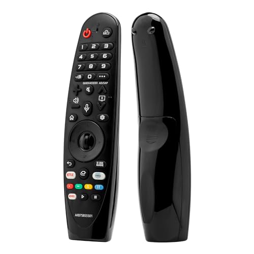 Magic Remote Universal für LG Smart TV Ersatzfernbedienung mit Pointer-Funktion, kompatibel mit MR20 MR19BA MR18BA Magic Remote Universal für LG Smart TV Ersatzfernbedienung mit Pointer-Funktion, kompatibel mit MR20 MR19BA MR18BA von SEYRLMK
