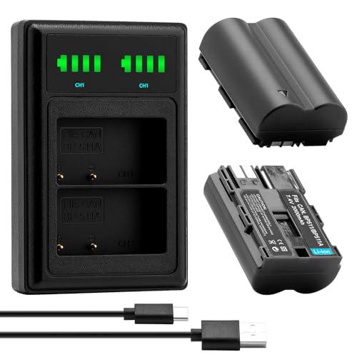 SEYRLMK 2X BP-511A BP-511 BP 511 BP511A Akku + LCD-Dual-USB-Ladegerät für Canon EOS 5D 10D 20D 20D 30D 40D 50D 300D D30 D60 Rebel PowerShot G1 G2 G3 G5 G6 Pro 1 Pro 90 Pro 90IS Kamera SEYRLMK 2X BP-511A BP-511 BP 511 BP511A Akku + LCD-Dual-USB-Ladegerät für Canon EOS 5D 10D 20D 20D 30D 40D 50D 300D D30 D60 Rebel PowerShot G1 G2 G3 G5 G6 Pro 1 Pro 90 Pro 90IS Kamera von SEYRLMK