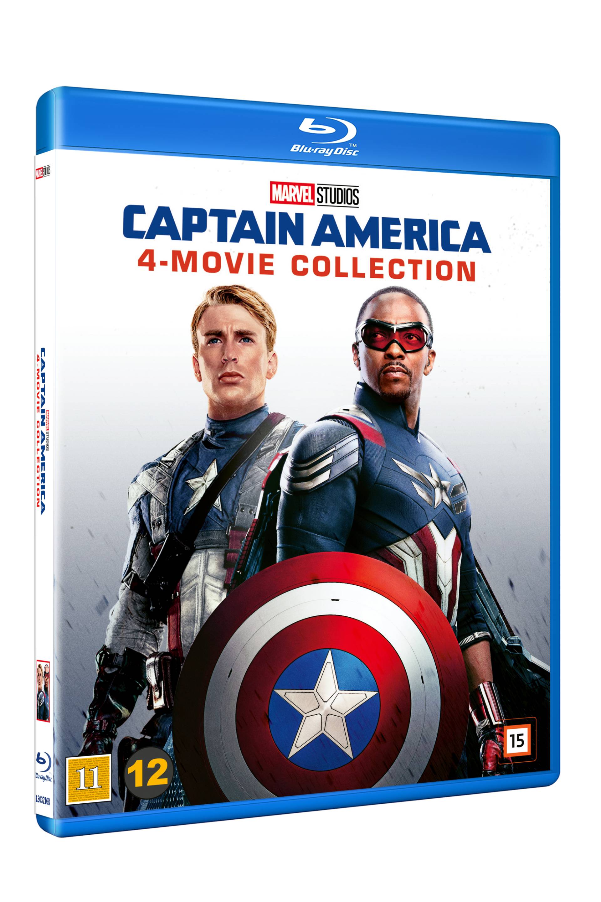 Captain America - 4 Movie Collection - Blu-Ray Captain America - 4 Movie Collection - Blu-Ray von SF Studios