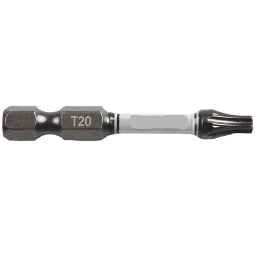 Sechskant-Schraubendreher-Bit, 50 mm, magnetische Schraubendreher-Schraube, 1/4-Zoll-Sechskantschaft, Bohrkopf, 10 Stück (TORX) von SFYMORHE