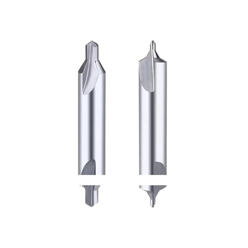 Wolframstahl-Zentrierbohrer, 60 Grad, Hartmetall-Punktbohrer, Typ AB, Doppelkopf-Metallbohrer, 1 Stück(Type A,D1.5) von SFYMORHE