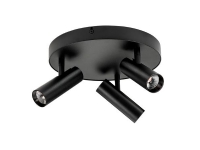 Wand-/Deckenleuchte Tube Micro Trio LED 18W, Dimtowarm, 960 Lumen, schwarz Wand-/Deckenleuchte Tube Micro Trio LED 18W, Dimtowarm, 960 Lumen, schwarz von SG ARMATUREN A/S