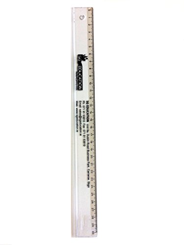 SG Lineal, Kunststoff, 30 cm, transparent von Seduction