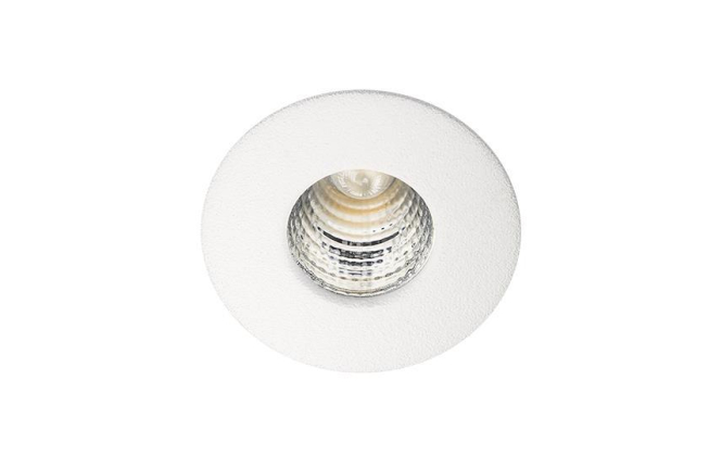 SGL Einbauspot Nano weiß matt 1W 907003 80lm 2700K 36° 350mA dimmbar IP44 DA25mm von SG Leuchten GmbH