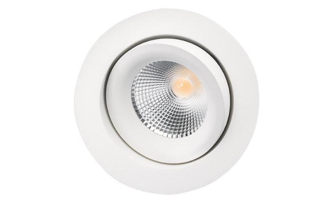 SGL Einbaust. Lux IsoSafe IP44 ws 902518 8W 540lm 2700K Ra98 kardan. dim Konve. von SG Leuchten GmbH