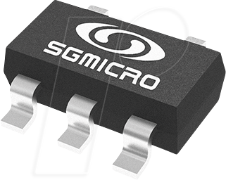 SGM8041YN5G - 1-fach Rail-to-Rail-OP, 1,4 - 5,5 V, 13,5 KHz, 0,003 V/µs, SO-8 von SG MICRO