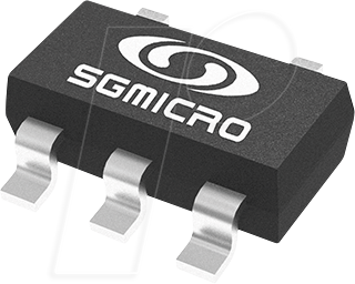 SGM8581XN5G/TR - 1-fach Rail-to-Rail-OP, 2,5 - 5,5 V, 1,5 MHz, 0,8 V/µs, SOT-23-5 von SG MICRO