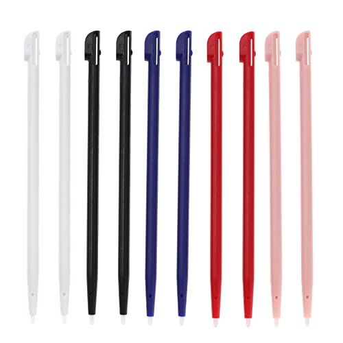 SG Store 10 Stück Touch Stylus Stift Ersatz Kompatibel mit Nintendo 2DS Pen Tip Spielkonsole Stylus Kunststoff Spielkonsole Zubehör 95mm von SG Store
