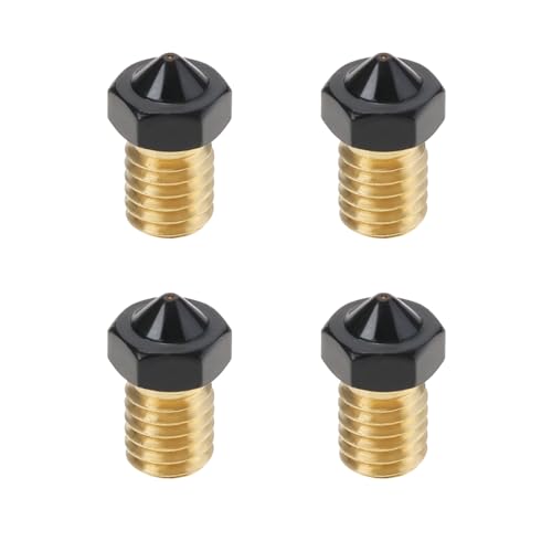 SG Store 4 Stück 0,4 Mm Düse M6 300 °C Grad Temperatur Kompatibel mit Anycubic Kobra Mega SX Chiron Kompatibel mit Prusa I3 MK3S Mini Mini+ Extruder V6 Hotend 3D-Drucker SG Store 4 Stück 0,4 Mm Düse M6 300 °C Grad Temperatur Kompatibel mit Anycubic Kobra Mega SX Chiron Kompatibel mit Prusa I3 MK3S Mini Mini+ Extruder V6 Hotend 3D-Drucker von SG Store