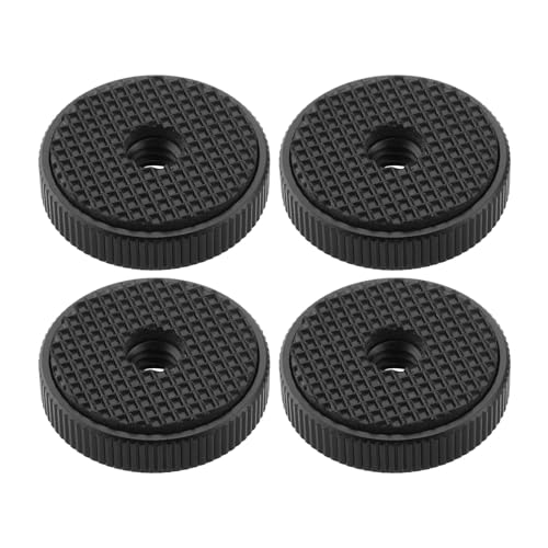 SG Store 4 Stück 1/4 Zoll Kamera Aluminiumlegierung Daumenrad weiblich 26 x 6,5 mm Adapter für Kamerastativ zu Mikrofon SG Store 4 Stück 1/4 Zoll Kamera Aluminiumlegierung Daumenrad weiblich 26 x 6,5 mm Adapter für Kamerastativ zu Mikrofon von SG Store
