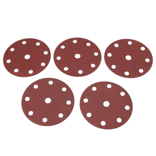 SG Store 50 Stück 125 Mm Schleifscheiben 5 Zoll 9 Löcher Schleifpapierpads Klettverschluss 40/60/80/100/120 Gemischte Körnung Kompatibel mit Festool Zum Schleifen von Holz Farbe Lack Kunststoff Gips SG Store 50 Stück 125 Mm Schleifscheiben 5 Zoll 9 Löcher Schleifpapierpads Klettverschluss 40/60/80/100/120 Gemischte Körnung Kompatibel mit Festool Zum Schleifen von Holz Farbe Lack Kunststoff Gips von SG Store