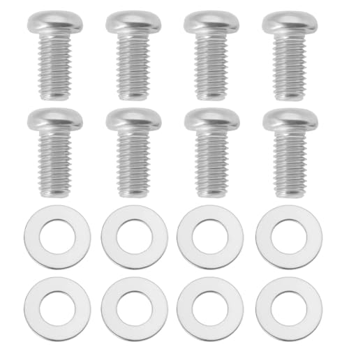 SG Store TV-Wandhalterungsschrauben, 304 Edelstahl, M8 x 16 mm, mit Dichtungssatz, TV-Halterungsschrauben, kompatibel mit Samsung BU8000 Crystal 4K, 8 Sets SG Store TV-Wandhalterungsschrauben, 304 Edelstahl, M8 x 16 mm, mit Dichtungssatz, TV-Halterungsschrauben, kompatibel mit Samsung BU8000 Crystal 4K, 8 Sets von SG Store