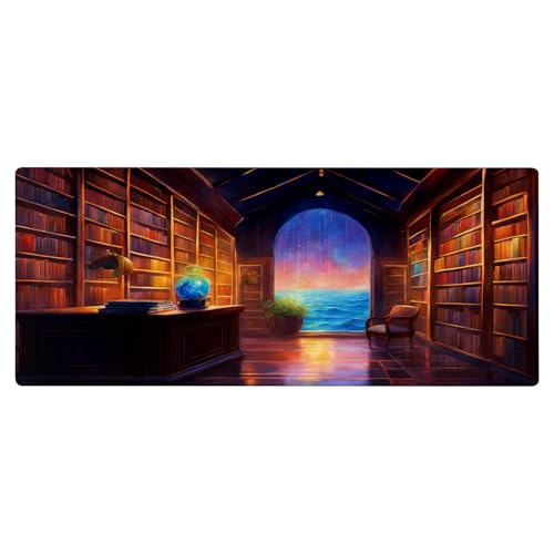 Mauspad aus Tuch + Naturkautschuk Anglebige Materialien 800 x 300 x 3mm Vernähte Kanten Wasserdichte Rutschfest Tragbar Rechteck Mauspads Computertisch Muster Mouse Pad für Gaming, Zuhause, Büro (05) Mauspad aus Tuch + Naturkautschuk Anglebige Materialien 800 x 300 x 3mm Vernähte Kanten Wasserdichte Rutschfest Tragbar Rechteck Mauspads Computertisch Muster Mouse Pad für Gaming, Zuhause, Büro (05) von SGKITM