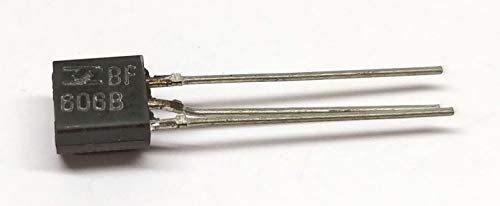 20 Stück BF606B | PNP TRANSISTOR Medium Frequency Amplifier | VHF-O | 370MHz | Ic 25mA | Vceo 20V | Vcbo 35V | 0.30W | SGS Thomson | TO-92 (SOT-54) Gehäuse von SGS Thomson