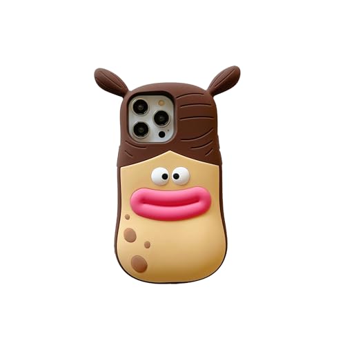 SGVAHY Handyhülle für iPhone 14, lustige Handyhülle, niedlich, Kawaii-Hülle, Wurstmund, kreativ, weicher Gummi, stoßfest, Schutzhülle für Damen und Mädchen SGVAHY Handyhülle für iPhone 14, lustige Handyhülle, niedlich, Kawaii-Hülle, Wurstmund, kreativ, weicher Gummi, stoßfest, Schutzhülle für Damen und Mädchen von SGVAHY