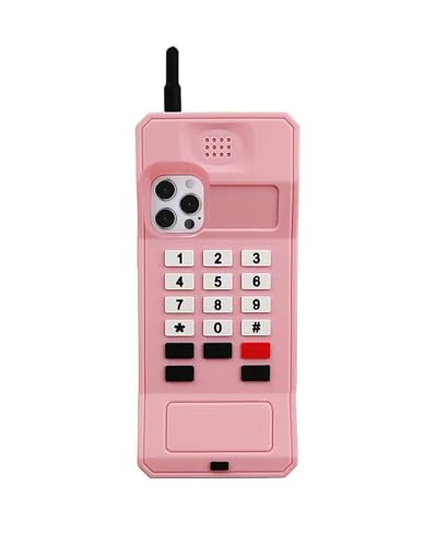 SGVAHY Hülle Kompatibel mit iPhone 13 Hülle Niedliche iPhone Hülle Retro Klassisch Kreative Telefonform Hülle iPhone Hülle Weiche Silikon Bumper Stoßfest Cover Schutzhülle für Damen Mädchen Rosa SGVAHY Hülle Kompatibel mit iPhone 13 Hülle Niedliche iPhone Hülle Retro Klassisch Kreative Telefonform Hülle iPhone Hülle Weiche Silikon Bumper Stoßfest Cover Schutzhülle für Damen Mädchen Rosa von SGVAHY