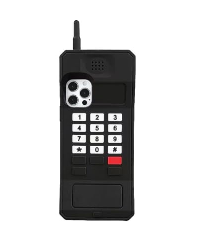 SGVAHY Hülle Kompatibel Mit iPhone 14 Pro Max - Niedliche Retro Klassische Kreative Telefonform Hülle - Weiche Silikon Bumper Stoßfest Cover Schutzhülle Für Damen Mädchen SGVAHY Hülle Kompatibel Mit iPhone 14 Pro Max - Niedliche Retro Klassische Kreative Telefonform Hülle - Weiche Silikon Bumper Stoßfest Cover Schutzhülle Für Damen Mädchen von SGVAHY