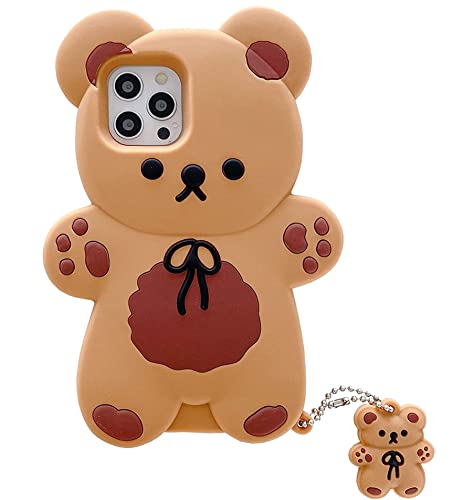 SGVAHY Hülle Kompatibel mit iPhone XR Hülle Kawaii Handyhüllen Kreative Cartoon Bär iPhone Hülle Niedlich Stoßfest Schutzhülle Case Cover mit Schlüsselanhänger SGVAHY Hülle Kompatibel mit iPhone XR Hülle Kawaii Handyhüllen Kreative Cartoon Bär iPhone Hülle Niedlich Stoßfest Schutzhülle Case Cover mit Schlüsselanhänger von SGVAHY