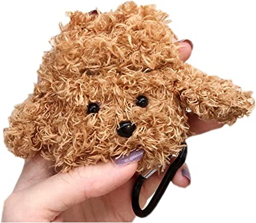 SGVAHY Pelzige Schutzhülle für Airpods 3, lustig, niedlich, 3D-Cartoon-Plüsch-Design, Teddy, weich, warm, flauschig, mit Schlüsselanhänger, Kawaii-Schutzhülle, für Damen und Mädchen SGVAHY Pelzige Schutzhülle für Airpods 3, lustig, niedlich, 3D-Cartoon-Plüsch-Design, Teddy, weich, warm, flauschig, mit Schlüsselanhänger, Kawaii-Schutzhülle, für Damen und Mädchen von SGVAHY