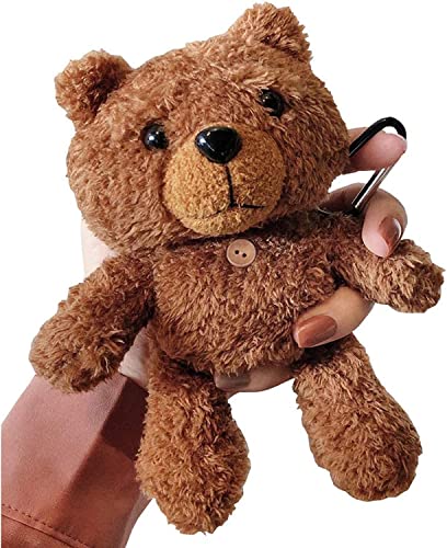 SGVAHY Hülle für Apple Airpods 3 Hülle Cover mit Schlüsselanhänger Kawaii Airpod Case Cover Cute Teddybär Airpods 3 Generation Wireless Charging Case Flauschige Weiche Plüsch Airpod Case (Bär Brown) SGVAHY Hülle für Apple Airpods 3 Hülle Cover mit Schlüsselanhänger Kawaii Airpod Case Cover Cute Teddybär Airpods 3 Generation Wireless Charging Case Flauschige Weiche Plüsch Airpod Case (Bär Brown) von SGVAHY