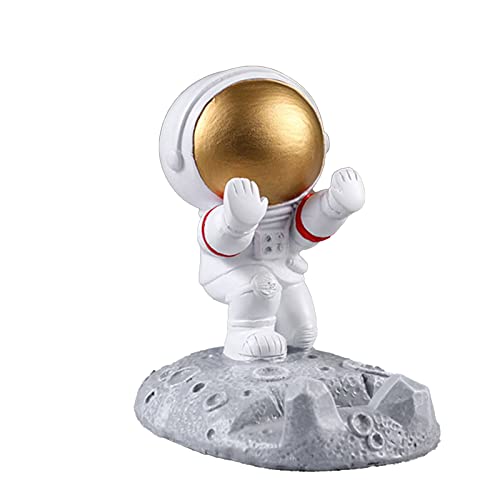 SH-RuiDu Astronauten-Telefonhalter, Astronautenfigur, Raumfahrer-Statue, Schreibtisch-Handyhalterung, kreativer Handy-Ständer für den Schreibtisch von SH-RuiDu