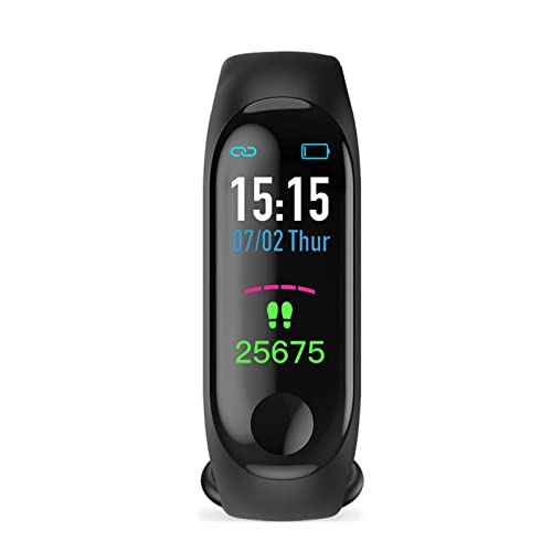 SH-RuiDu Fitness-Tracker, wasserdicht 0. 96 Zoll Touchscreen Smart Watch Aktivitätstracker Herzfrequenz Schlafüberwachung mit Anruf SMS Alarm Kalorienzähler Schrittzähler für Damen Herren von SH-RuiDu