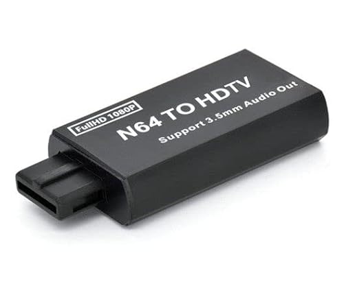 SH-RuiDu Spielekonsole auf HDMI-kompatibler Konverter-Adapter für N64/SNES/NGC mit 3,5 mm Ausgang1 für 64 HDmi-kompatibler Adapter für N64/snes/ngc für N64 zu HDMI-kompatibel a von SH-RuiDu