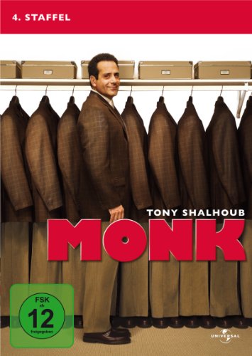 Monk - 4. Staffel [4 DVDs] von SHALHOUB,TONY