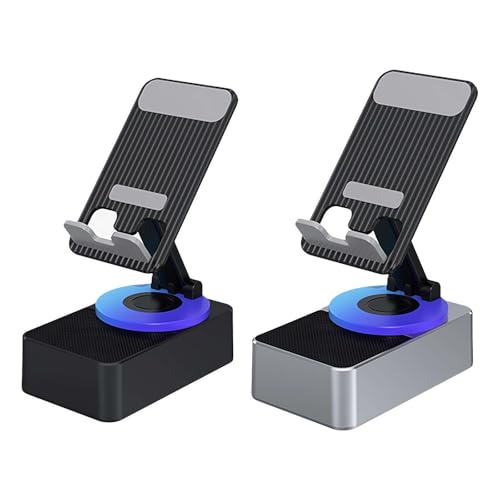 Handy-Ständer mit kabellosem Bluetooth-Lautsprecher, Bluetooth-Audio-Powerbank-Halterung, 3-in-1 faltbarer Handy-Ständer, Bluetooth-Audio-Power-Handyhalterung, kabelloser von SHANGYU
