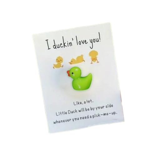 Inspirierendes Geschenk: "I Duckin' Love You Duckin' Love You Duck", lustige Karten, Enten-Geburtstagskarte für Sie und Ihn, freche Jahrestagskarte für Studenten, Kollegen, Wertschätzungsgeschenke, von SHANGYU