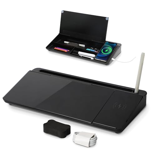 SHANTRA Desktop-Whiteboard mit kabellosem Handy-Ladegerät SHANTRA Desktop-Whiteboard mit kabellosem Handy-Ladegerät von SHANTRA