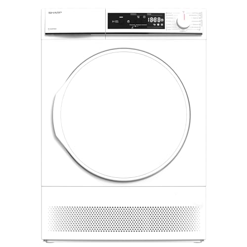 Sharp KD-NCA7S7PW91-DE Kondenstrockner / 7kg / LED-Display/Trommelbeleuchtung / 15 Trockenprogramme inkl. 12-Minuten-Schnelltrockenprogramm/Startzeitvorwahl Sharp KD-NCA7S7PW91-DE Kondenstrockner / 7kg / LED-Display/Trommelbeleuchtung / 15 Trockenprogramme inkl. 12-Minuten-Schnelltrockenprogramm/Startzeitvorwahl von SHARP
