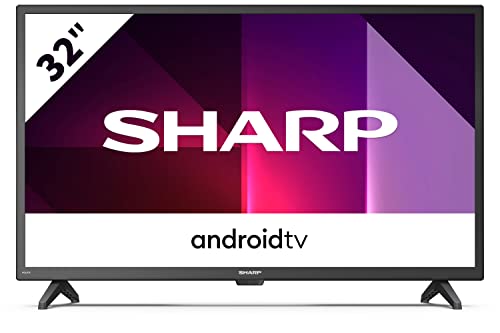 SHARP 32FI6EA Android TV 81 cm (32 Zoll) HD Ready LED Fernseher (Google Assistant) [Energieklasse E] von SHARP