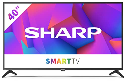 SHARP 40FE2E Full HD Smart TV 101cm (40 Zoll), 3X HDMI, 2X USB, Dolby Audio, Active Motion 200 von SHARP