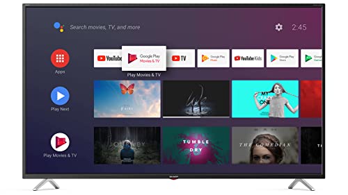 SHARP Android TV 50BL3EA 126 cm (50 Zoll) Fernseher (4K Ultra HD LED, Google Assistant, Amazon Video, Harman/Kardon Soundsystem, HDR10, HLG, Bluetooth) von SHARP